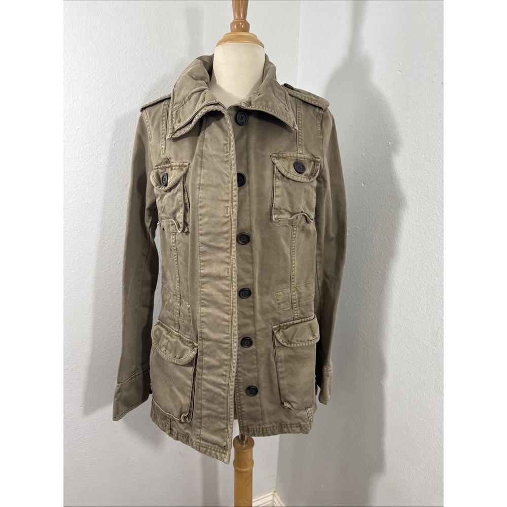 GAP Jacket Womens‎ XS Green Utility Military Safari Grunge Bella Swan Twiligh